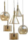 Luma Pendant Chandelier for 6 Bulbs G9 Honey