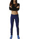 Training Γυναικείο Μακρύ Κολάν Navy Μπλε