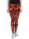 Converse All Over Print Women's Long Legging Red