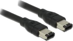 DeLock FireWire Cable 6-pin male - 6-pin male 2m DeLock FireWire Cable 6-pin male - 6-pin male 2m