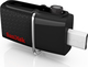 Sandisk Ultra Dual 256GB USB 3.0 Stick with Connection USB-A & micro USB-B Black