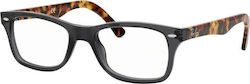 Ray Ban Κοκκάλινος Σκελετός Γκρι RB5228 5629