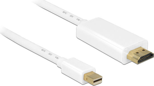 DeLock Cable mini DisplayPort male - HDMI male 3m (83708)