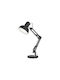 Ideal Lux Kelly TL1 Φωτιστικό Γραφείου με Σπαστό Βραχίονα για Ντουί E27 σε Μαύρο Χρώμα
