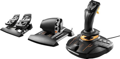 Thrustmaster T.16000m FCS Flight Pack Joystick Cablat Compatibil cu PC