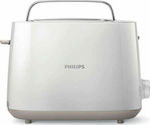 Philips HD2581/00 Φρυγανιέρα 2 Θέσεων 830W Λευκή