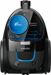 Philips Електрически прахосмукачка 900W с кофа 1.5лт Черна