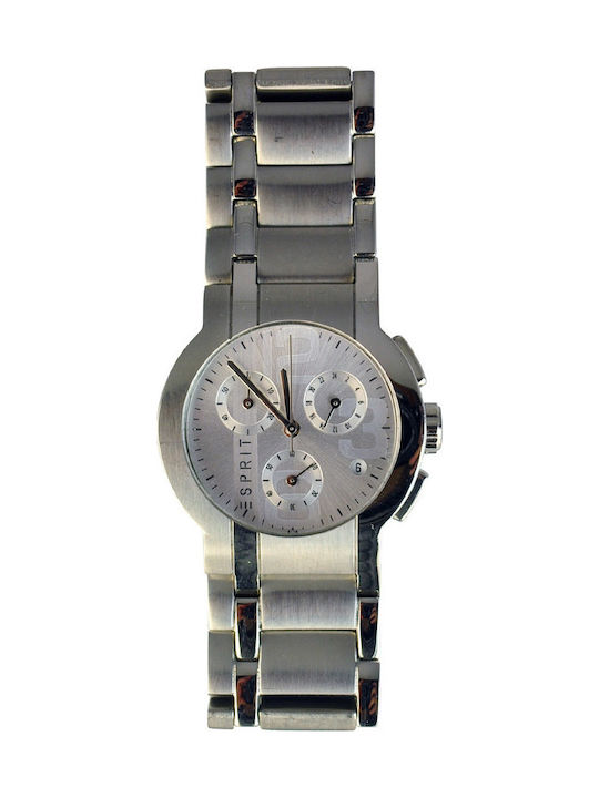 Esprit Stainless Steel Bracelet Uhr mit Silber Metallarmband