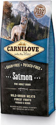 Carnilove Salmon Adult 1.5kg Trockenfutter ohne Getreide für erwachsene Hunde mit Lachs