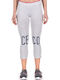 Frauen Capri Leggings Gray