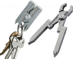 Swiss Tech Micro-Tech Multi-tool Silver with Blade made of Stainless Steel in Sheath