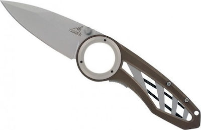 Gerber Remix Pocket Knife Brown with Blade made of Stainless Steel