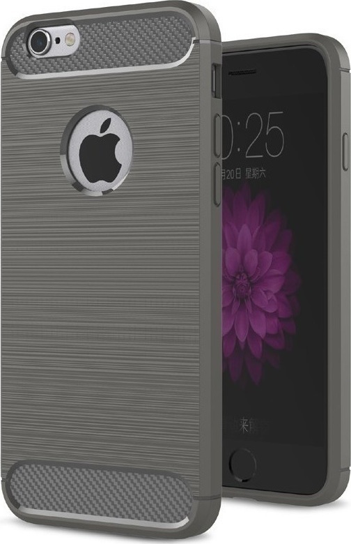 Likgus Back Cover Carbon Rugged Γκρι (iPhone 6/6s) | Skroutz.gr