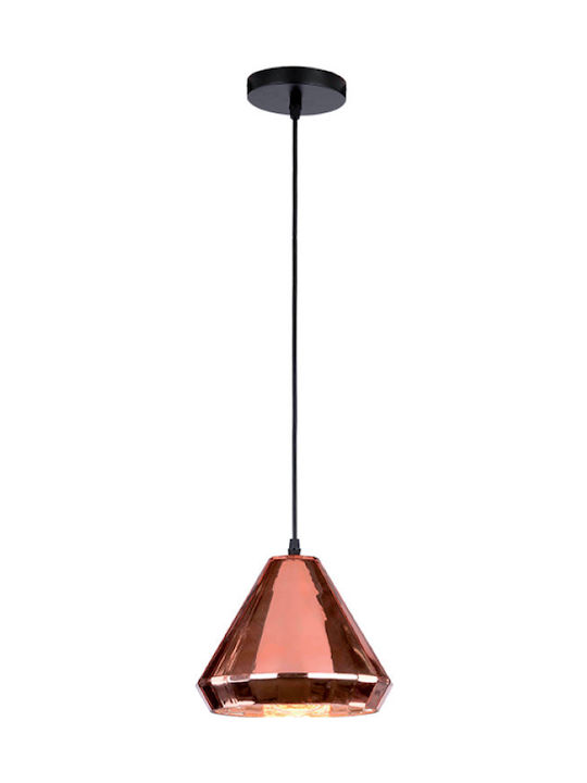 Elmark Clark-1b Pendant Light Single-Light for Socket E27 Bronze