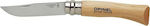 Opinel Baroudeur No 7 Pocket Knife Brown with Blade made of Stainless Steel