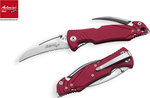 Antonini NAUTA_RQE R/S Pocket Knife Red with Blade made of Stainless Steel in Sheath