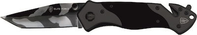 Elite Force EF 102 Pocket Knife Black with Blade made of Stainless Steel