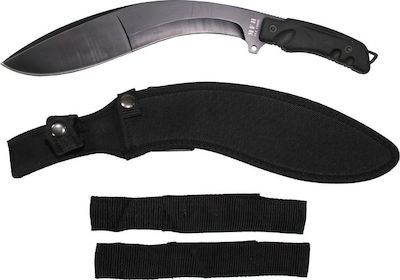 MFH Kukri Machete Schwarz in Scheide