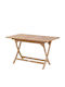 Outdoor Table Made of Teak Foldable 5046G 120x70x75cm