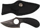 Fox Outdoor Finger Hole - G10 Handle Нож Черен в Калъф