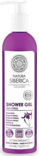 Natura Siberica Anti-Stress Bubble Bath Gel with Almond & Lavender Scent 400ml