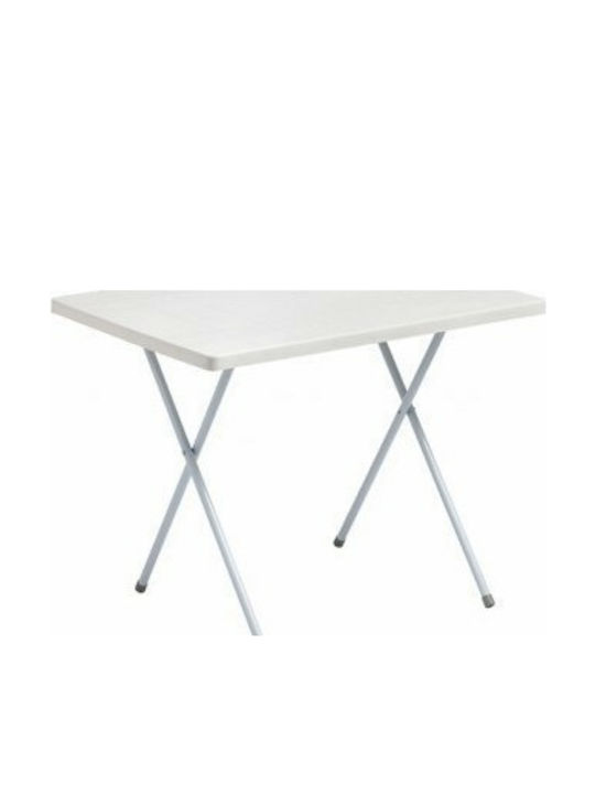 SF-3 Auxiliary Outdoor Foldable Table with Plastic Surface and Metal Frame 73x52x40cm