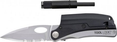 Sog Tool Logic SL Pro Fire Σουγιάς Μαύρος σε Θήκη