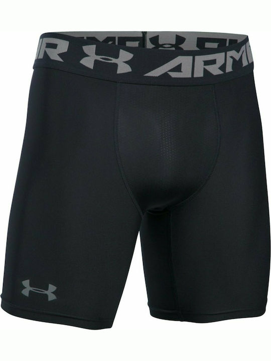 Under Armour HeatGear Armour Mid Compression Shorts Black