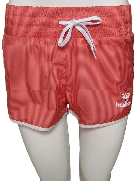 Hummel Safira Γυναικείο Σορτς Κόκκινο