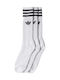 Adidas Solid Αθλητικές Κάλτσες Λευκές 3 Ζεύγη