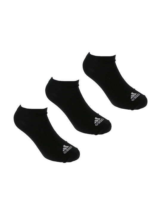Adidas Performance Αθλητικές Κάλτσες Μαύρες 3 Ζεύγη