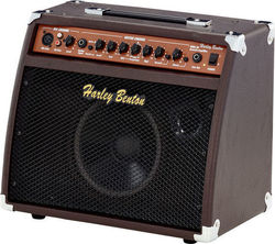 Harley Benton HBAC-20 Combo Amplifier For Acoustic Instruments 1 x 8" 20W Brown
