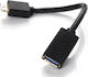 Orico Μετατροπέας micro USB male σε USB-A female 1τμχ COR3-15-BK