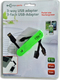 Pocket USB to Lightning/Samsung 30-Pin/micro USB Cable Πράσινο