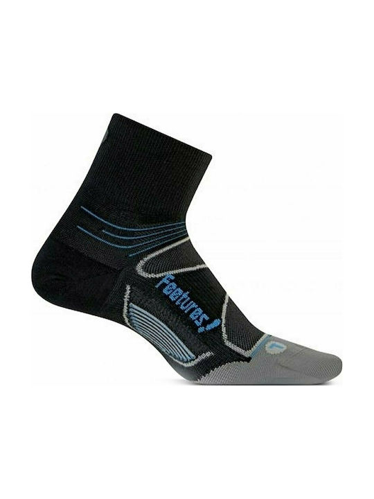 Feetures Elite Ultra Light E25010 Running Κάλτσες Μαύρες 1 Ζεύγος