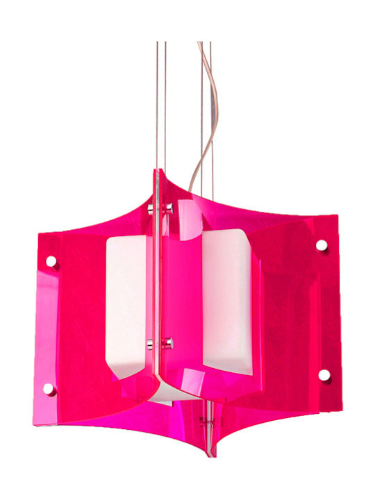 Keskor Pendant Light Single-Light for Socket E27 Pink