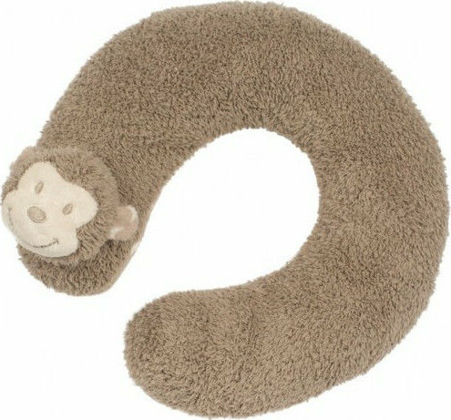 Bo Jungle Baby Travel Pillow Brown Tambo the Monkey