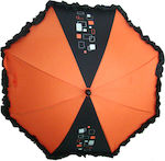 Bebe Stars Umbrella Stroller Orange