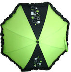 Bebe Stars Umbrella Stroller Green