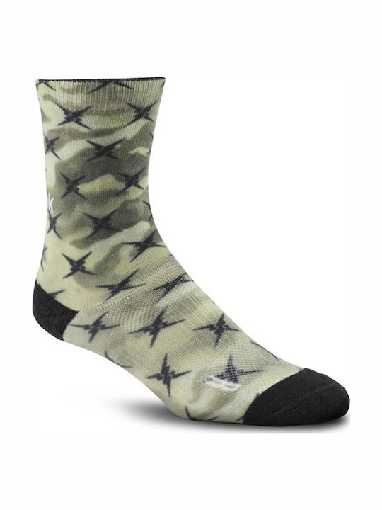 Reebok OS Print Camo Crew SO Sportsocken Grün 1 Paar