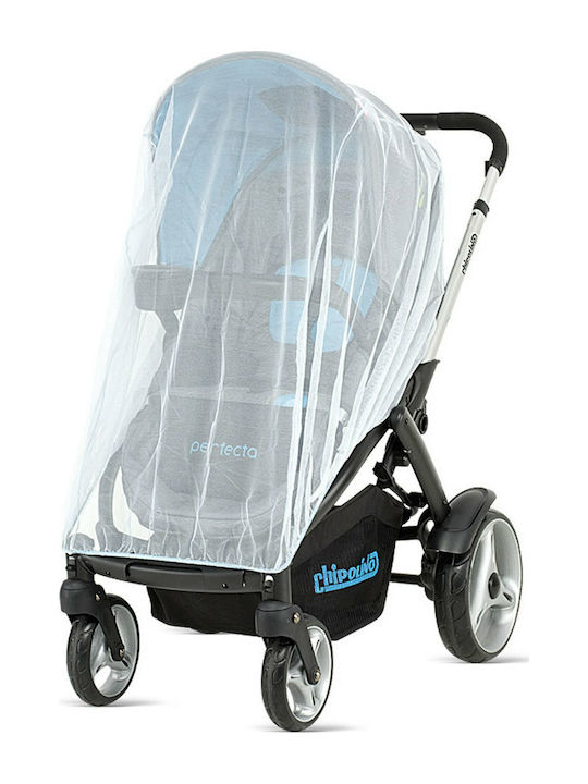 Chipolino Mosquito Net for Stroller Tulle with Elastic White