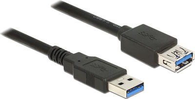 DeLock USB 3.0 Cable USB-A male - USB-A female 2m (85056)