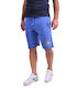Raw Edge Seamless Shorts Αθλητική Ανδρική Βερμούδα Τιρκουάζ