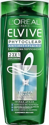 L'Oreal Paris Phytoclear 2 In 1 Shampoo Anti-Dandruff for All Hair Types