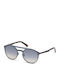 Web Men's Sunglasses with Silver Metal Frame WE0182 09C