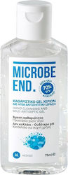 Medisei Microbe End Desinfektionsmittel Gel für Hände 75ml Natürlich