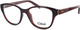 Chloe Plastic Eyeglass Frame Burgundy