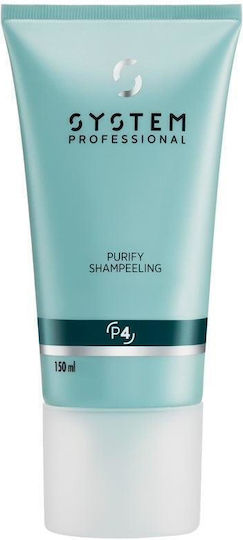 System Professional Derma Purify Shampeeling P4 Лосион За Коса Срещу Пърхот 150ml