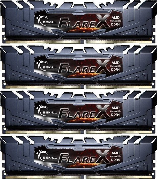 G.Skill Flare X 32GB DDR4 RAM cu 4 module (4x8GB) și Viteză 2400