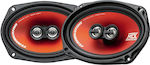 MTX Car Speaker Set 6x9" with 80W RMS (3 Way)